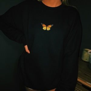 Handmade Butterfly sweatshirt